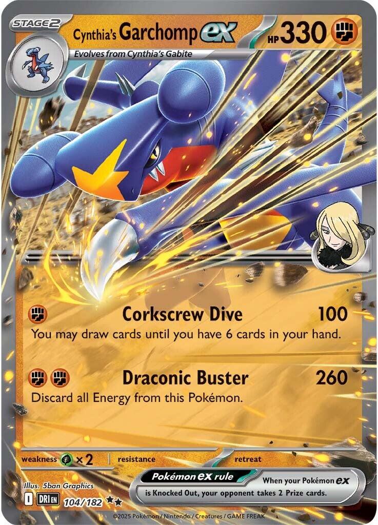 Cynthia's Garchomp ex by Shaibz TCG on MYNTED