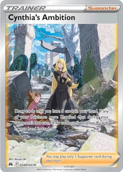 Cynthia's Ambition - Crown Zenith: Galarian Gallery - UR GG60/GG70 - English