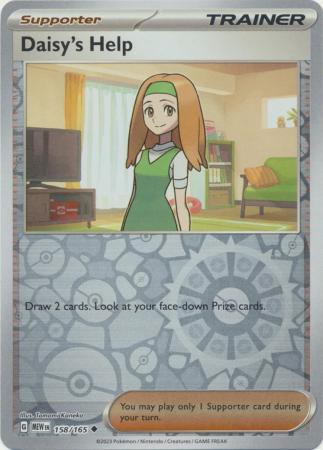 Daisy's Help SV: 151 Uncommon • 158/165 Reverse Holofoil by Shark Pop Culture on MYNTED