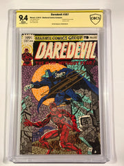 Daredevil 597 shattered comic exclusive graded and signed by Frank miller by DXB COMICS on MYNTED