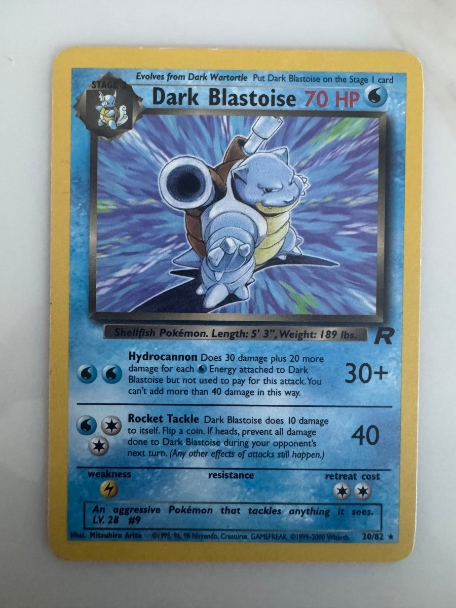 Dark Blastoise - 20/82 - Team Rocket (Unlimited) - LP by The Archive Stop on MYNTED