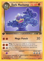 Dark Machamp (1st edition) - Team Rocket