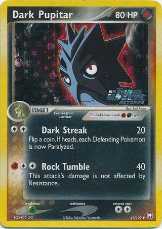 dark pupitar ex team rocket returns (reverse holo) 41/109 by ISB Collector on MYNTED