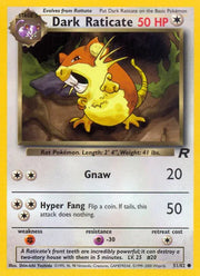 Dark Raticate - 51/82 - Team Rocket by The Archive Stop on MYNTED
