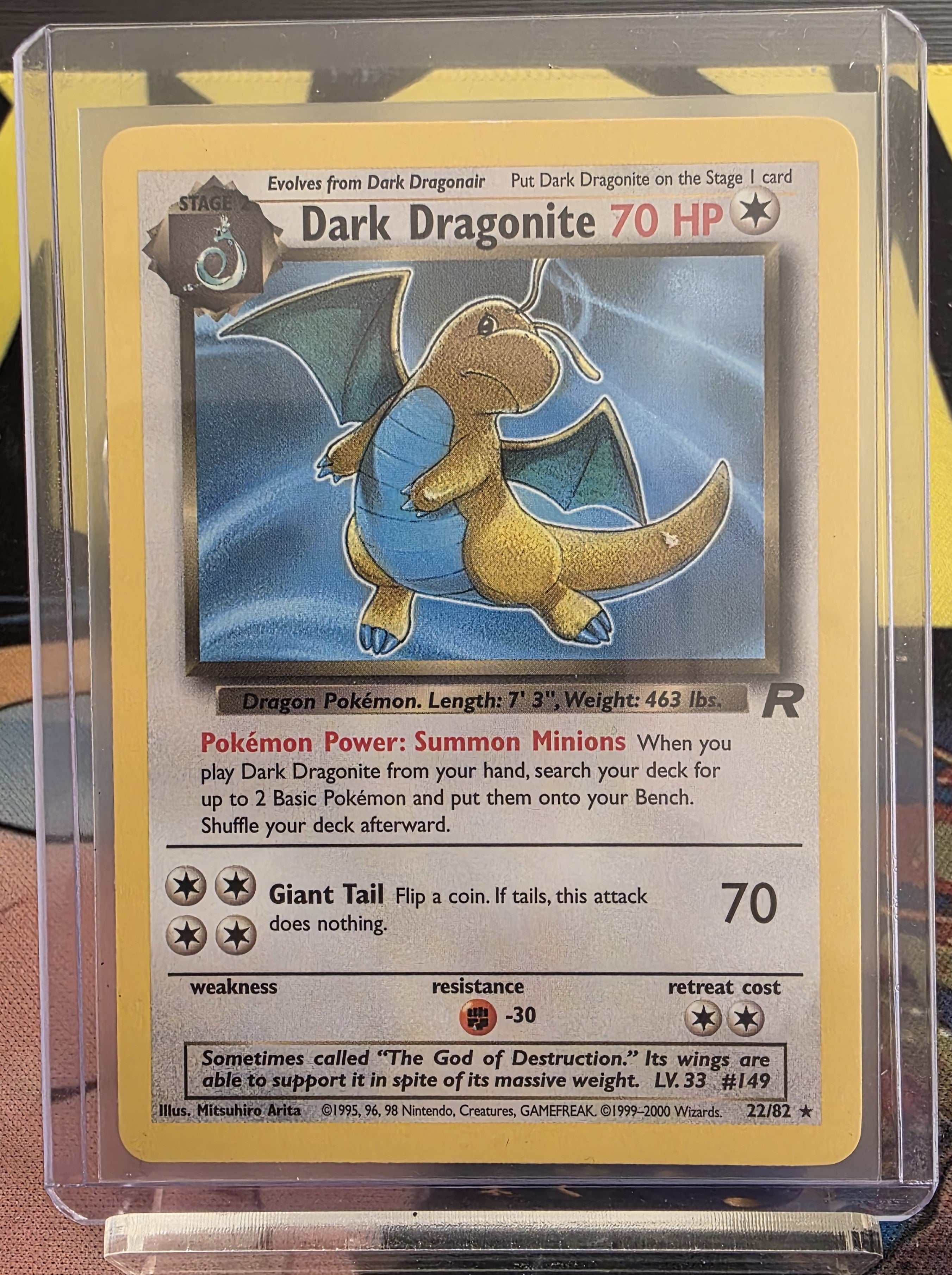 Dark Dragonite (Unlimited) 22/82 - Team Rocket