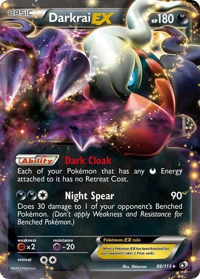 Darkrai EX 88 (Legendary Treasures) by Tebi on MYNTED