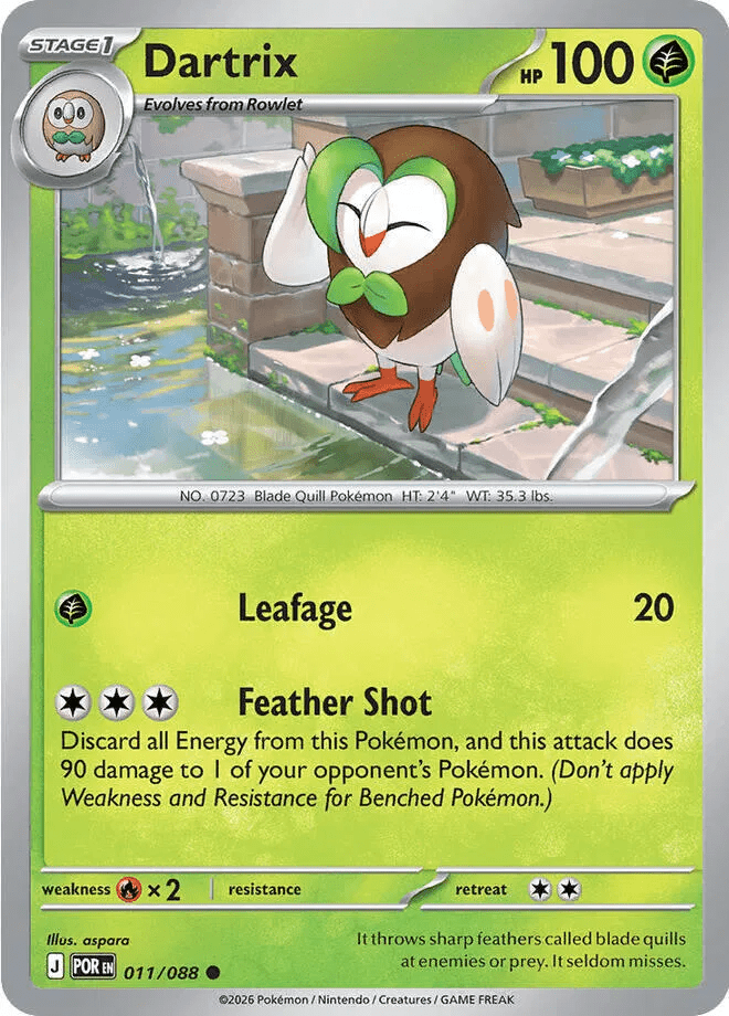 Dartrix 011 - Perfect Order by PokéPW on MYNTED