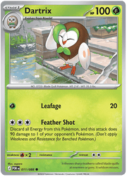 Dartrix 011/088 Common | Mega Evolution – Perfect Order by Worth the XP on MYNTED
