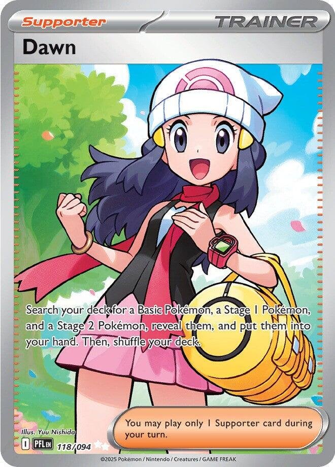 Dawn 118/094 Ultra Rare Full Art NM Pokemon Card PFL Phantasmal Flames by Coolectibles on MYNTED