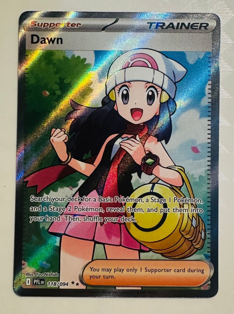 Dawn 118/094 Ultra Rare Full Art NM Pokemon Card PFL Phantasmal Flames by Coolectibles on MYNTED
