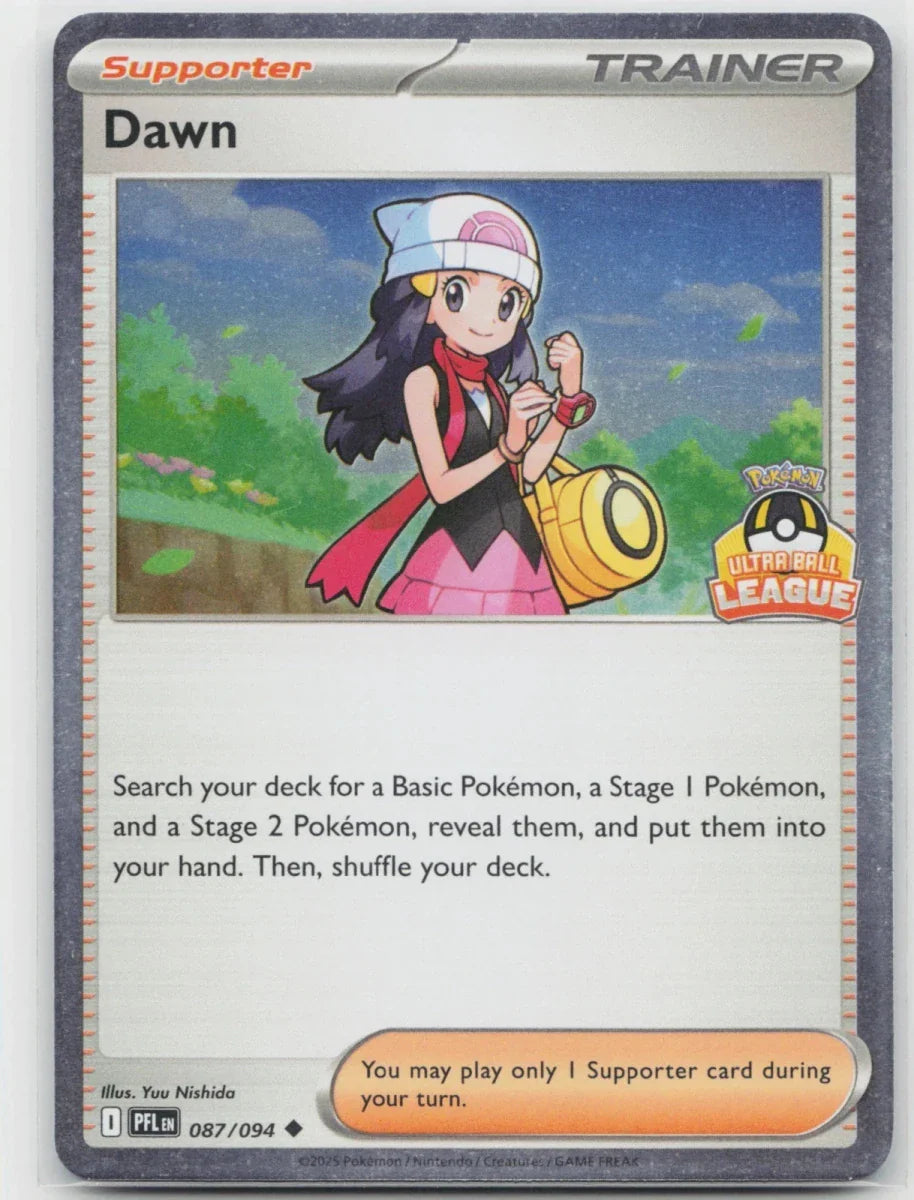 Dawn (Ultra Ball League) 087/094 League & Championship Cards by Marnie’s TCG on MYNTED