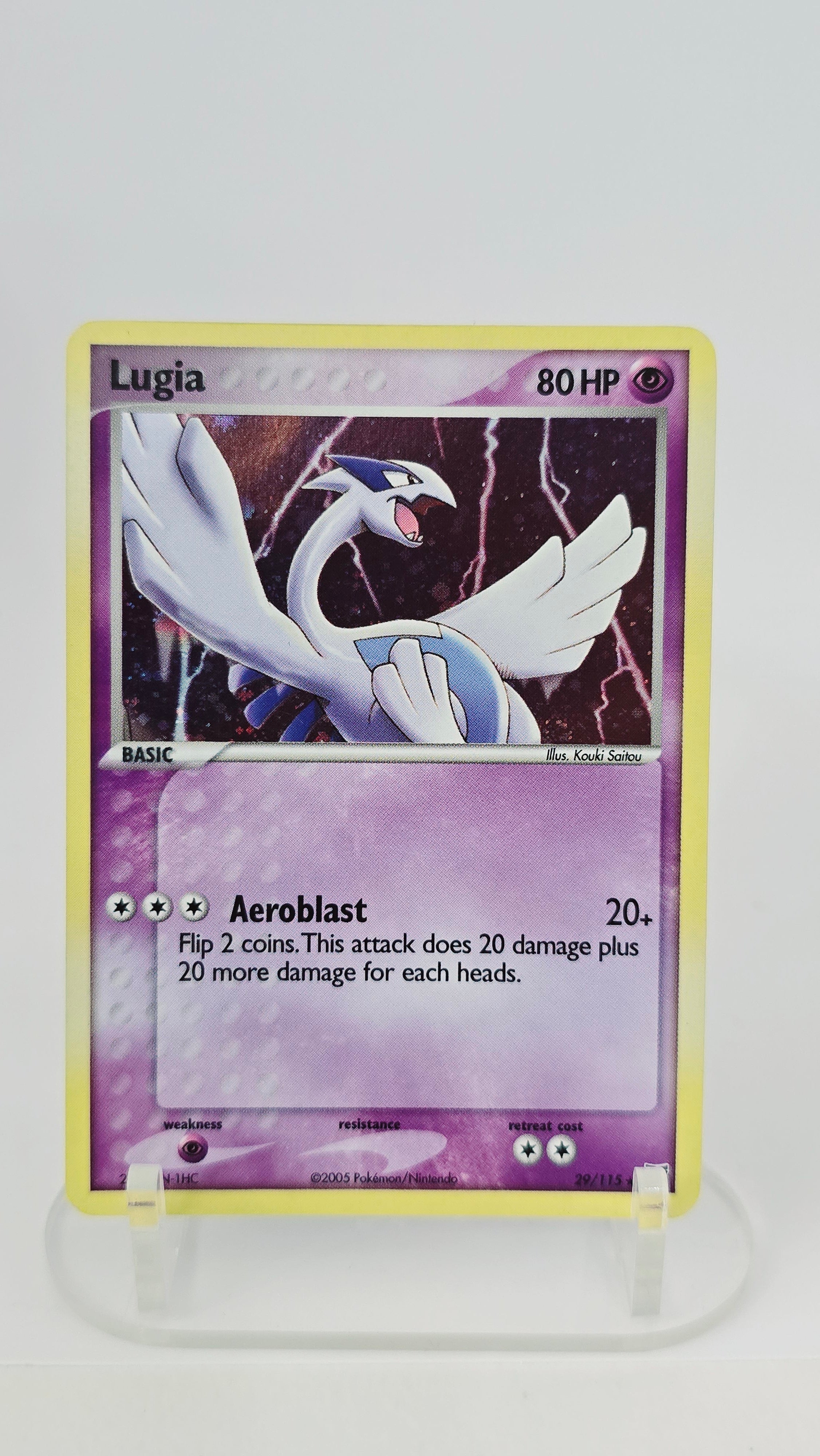 Lugia (EX Unseen Forces) - Deck Exclusives - Holo Rare 029/115 - English