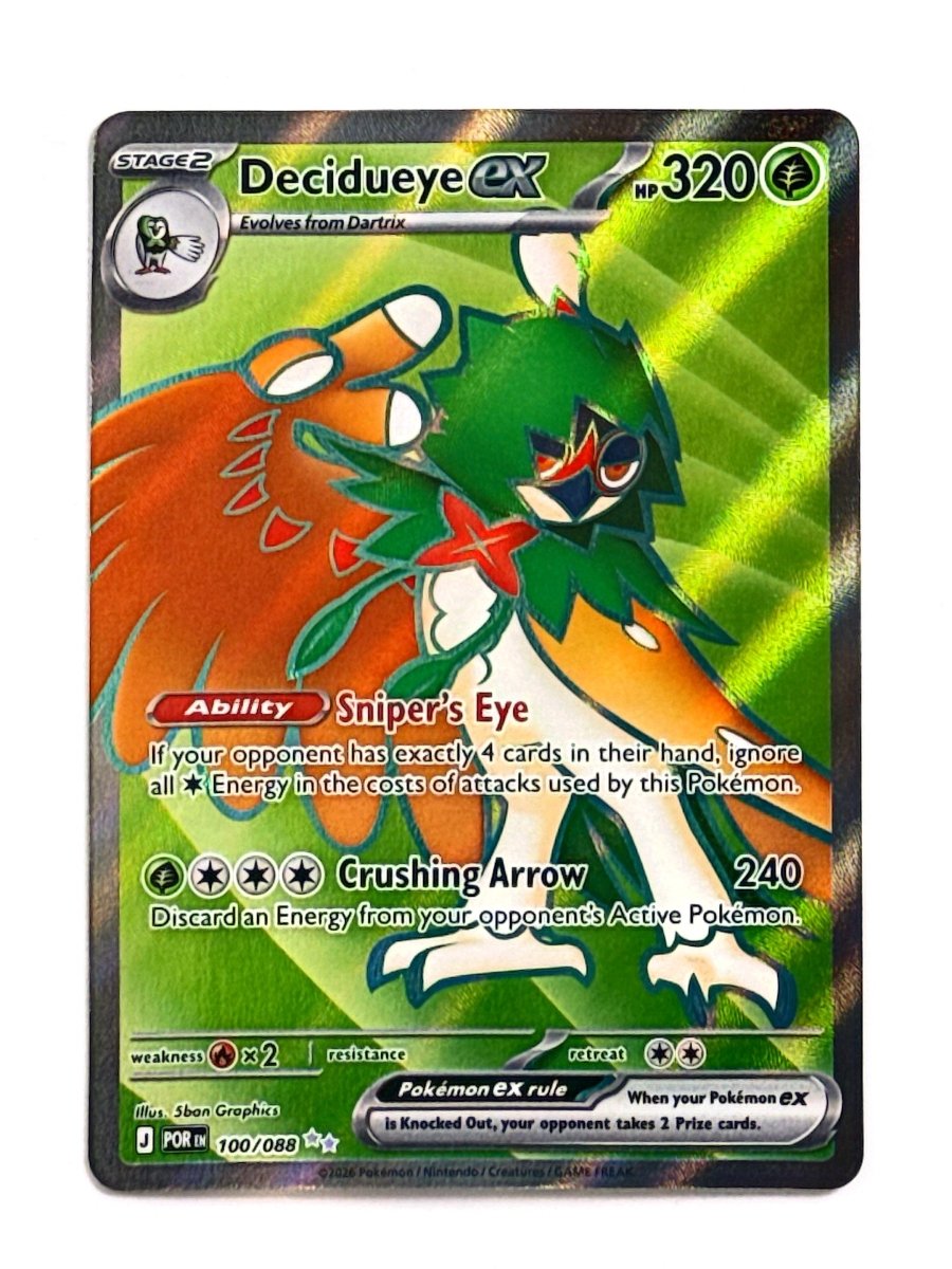 Decidueye ex - 100/088 - ME03: Perfect Order (ME03) by TCGDON on MYNTED