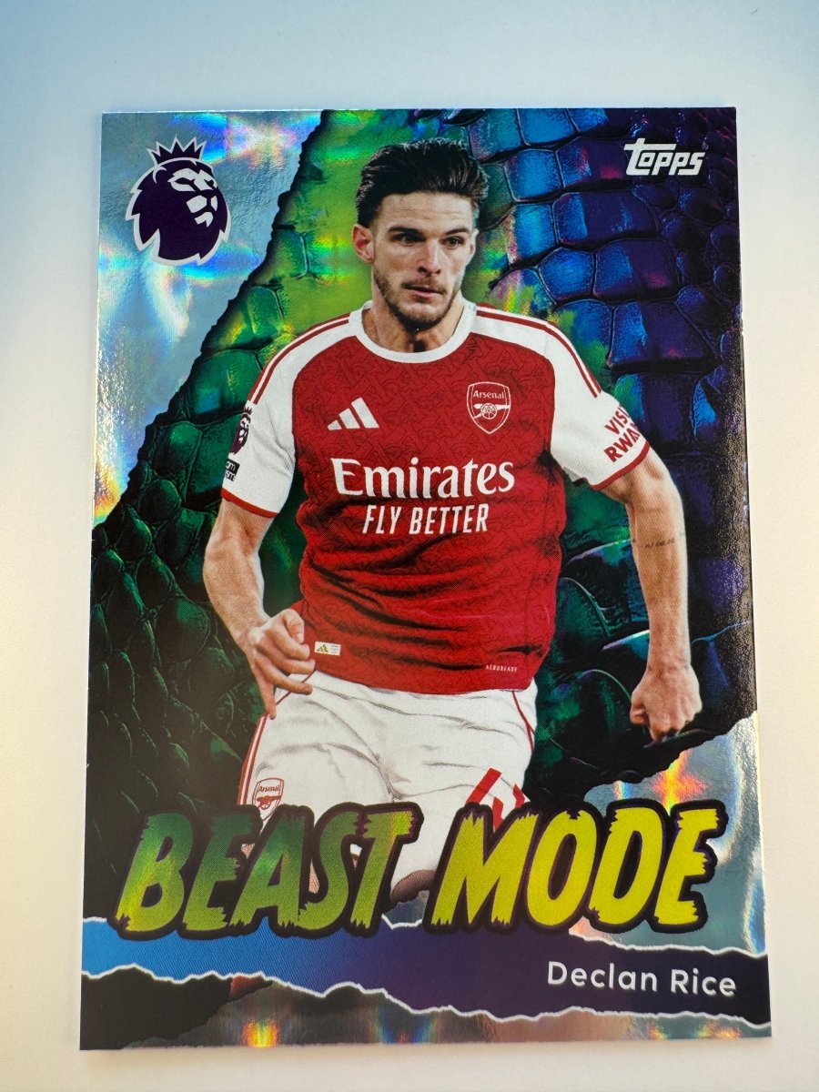 Declan Rice Beast Mode — 2025 - 26 Topps Premier League — Arsenal by KitRoom Cards on MYNTED