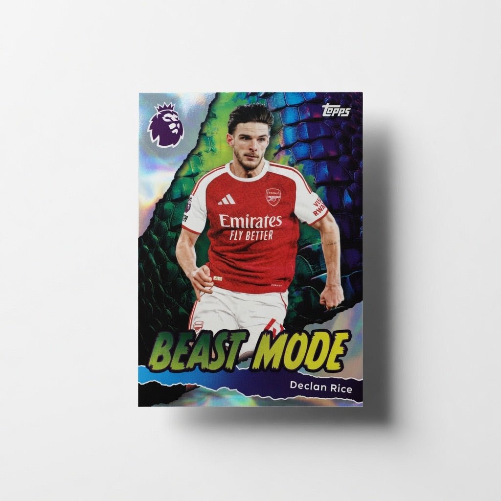 Declan Rice Beast Mode — 2025 - 26 Topps Premier League — Arsenal by KitRoom Cards on MYNTED