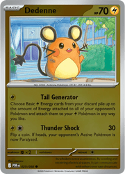 Dedenne Perfect Order Common • 029/088 Reverse Holofoil by Shark Pop Culture on MYNTED