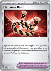 Defiance Band 169/198 · Reverse Holofoil (Scarlet & Violet Base Set) by The Archive Stop on MYNTED