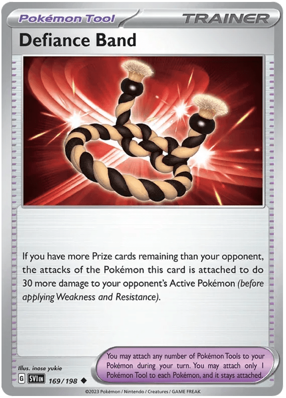 Defiance Band 169/198 · Reverse Holofoil (Scarlet & Violet Base Set) by The Archive Stop on MYNTED
