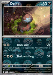 Deino - 065/086 (Poke Ball Pattern) - SV: White Flare (WHT) by SAFAQATI on MYNTED