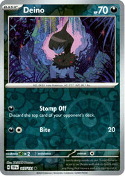 Deino [Reverse Holo] 117 Pokemon Surging Sparks by Moe‘s Vault on MYNTED