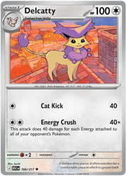 Delcatty 166/217 Uncommon | Mega Evolution – Ascended Heroes by Worth the XP on MYNTED