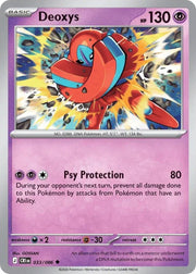 Deoxys 033/086 · Reverse Holofoil (Chaos Rising) by Meeho Collectz on MYNTED