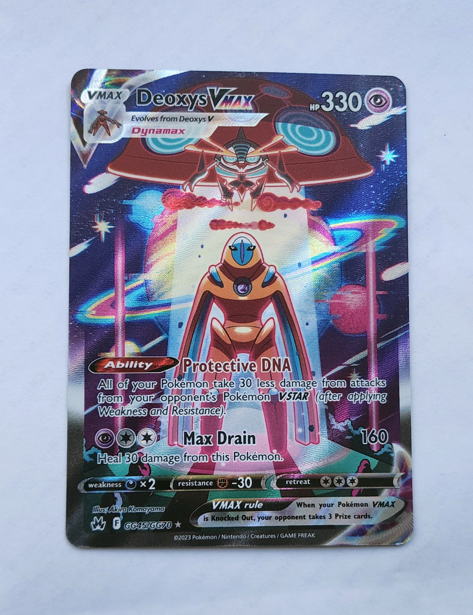 Deoxys VMAX - GG45/GG70 (Crown Zenith) by The Cardboard Grind on MYNTED