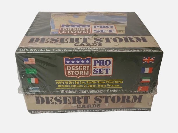 DESERT STORM 1991 Trading Cards Pro Set - Sealed by RetroForLess on MYNTED