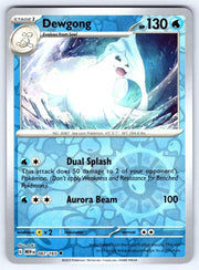 Dewgong SV: 151 Uncommon • 087/165 Reverse Holofoil by Shark Pop Culture on MYNTED
