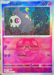 Duskull MASTER BALL REVERSE HOLO Prismatic Evolutions 035/131