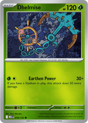 Dhelmise Mega Evolution Uncommon • 018/132 Reverse Holofoil by Shark Pop Culture on MYNTED