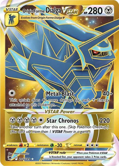 Origin Forme Dialga VStar - 210/189