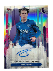 Tyler Dibling AUTOGRAPH - Everton - Topps Finest Premier League 2026