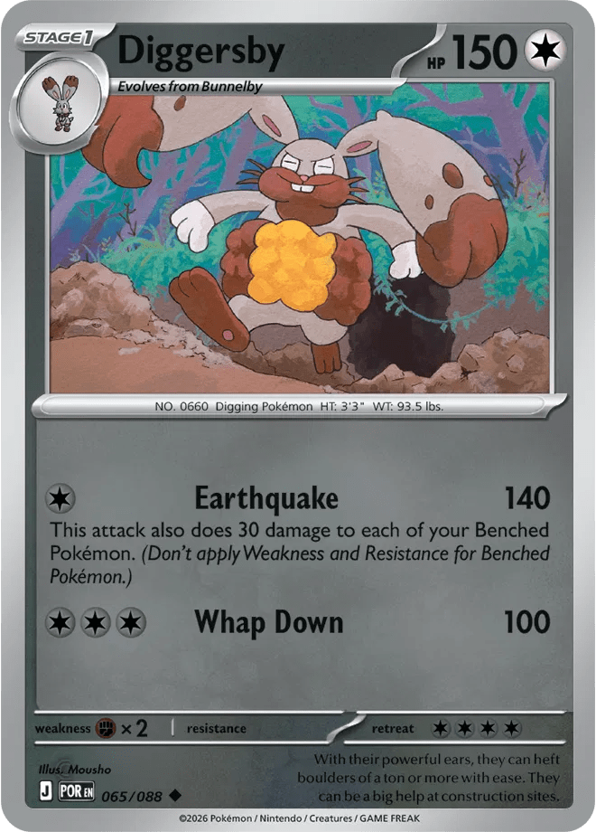 Diggersby 065 Rev Holo - Perfect Order by PokéPW on MYNTED