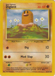 Diglett base set (Unlimited) 47/102 by ISB Collector on MYNTED