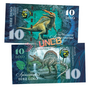 Dinosaurus Series - Spinosaurus Dino 10 UNCB banknote by UNCB on MYNTED