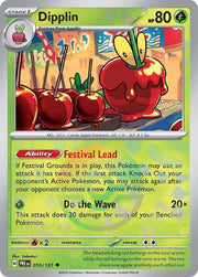 Dipplin POKEBALL REVERSE HOLO Prismatic Evolutions 010/131