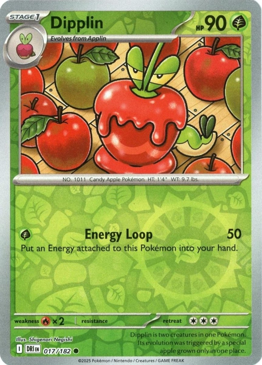 Dipplin [Reverse Holo] 17 Pokemon Destined Rivals by Moe‘s Vault on MYNTED