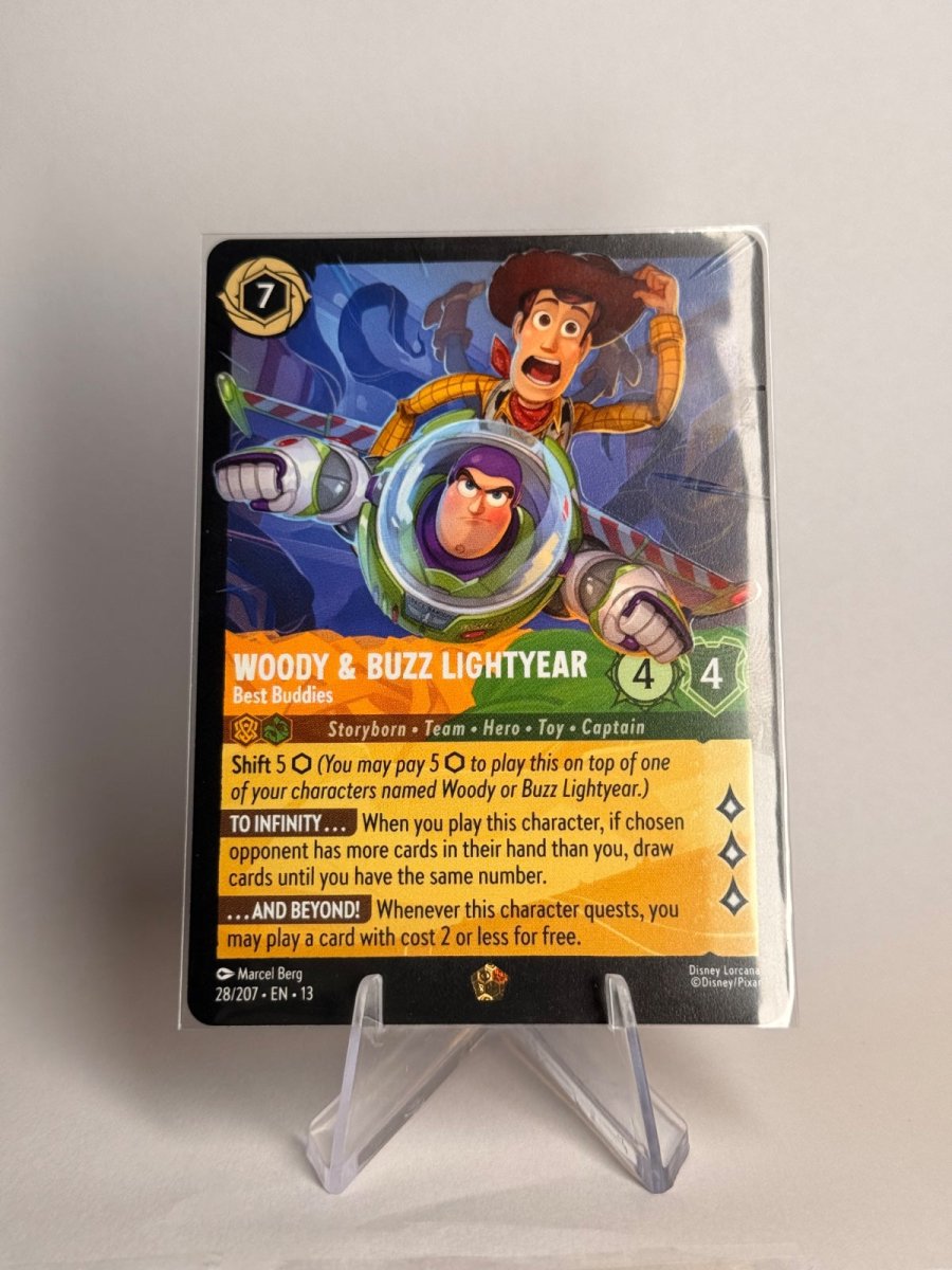 Disney Lorcana Woody & Buzz Lightyear – Best Buddies #28/207 Legendary – Attack of the Vine! EN13 by BOCASU on MYNTED