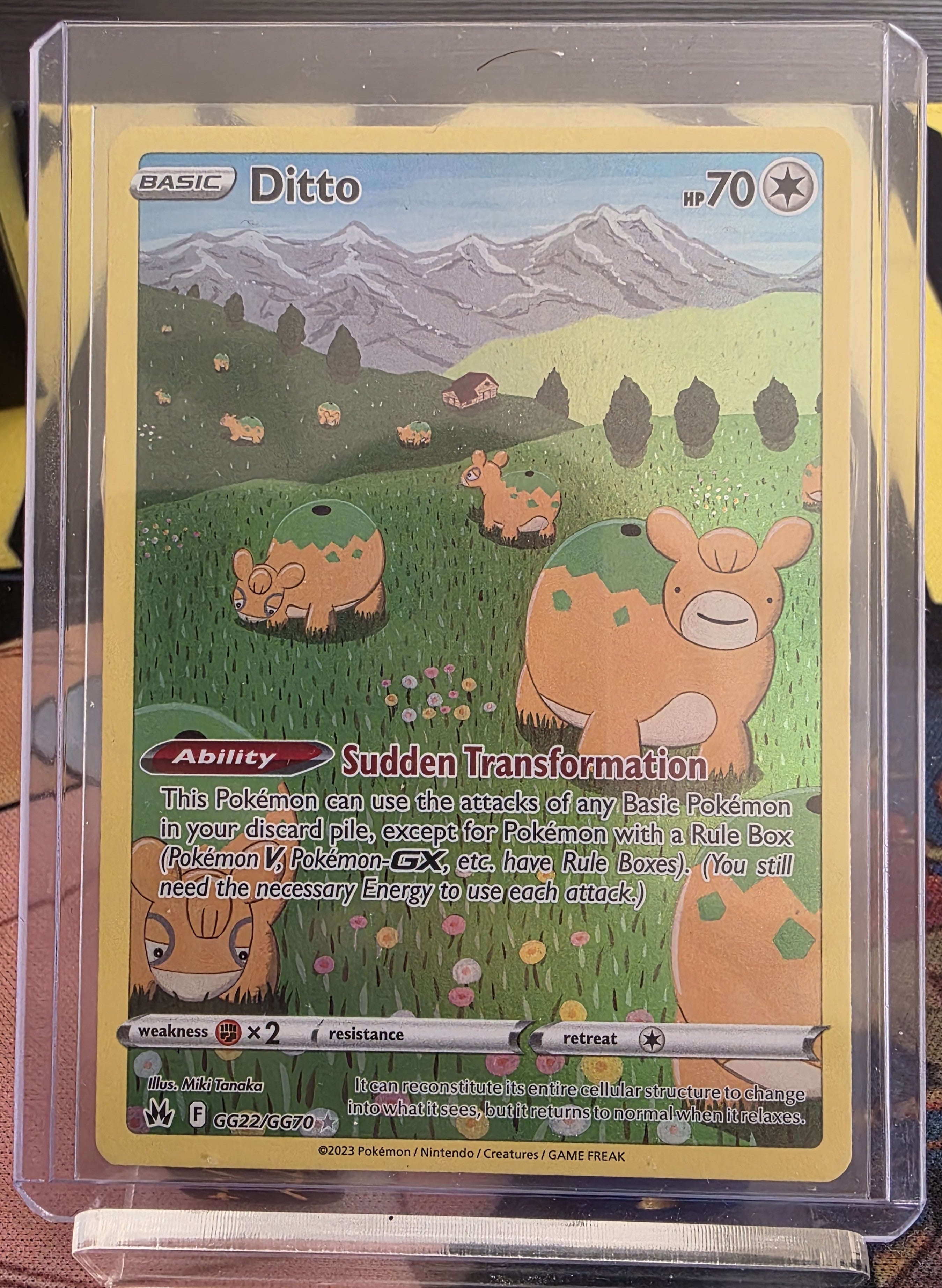 Ditto GG22/GG70 - Crown Zenith: Galarian Gallery