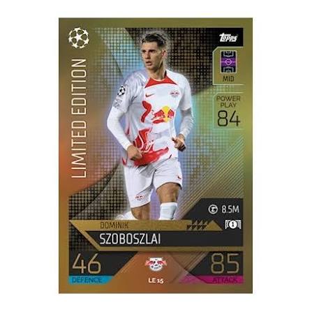 Dominik Szoboszlai Limited Edition RB Leipzig LE 15 by Cards Corner on MYNTED