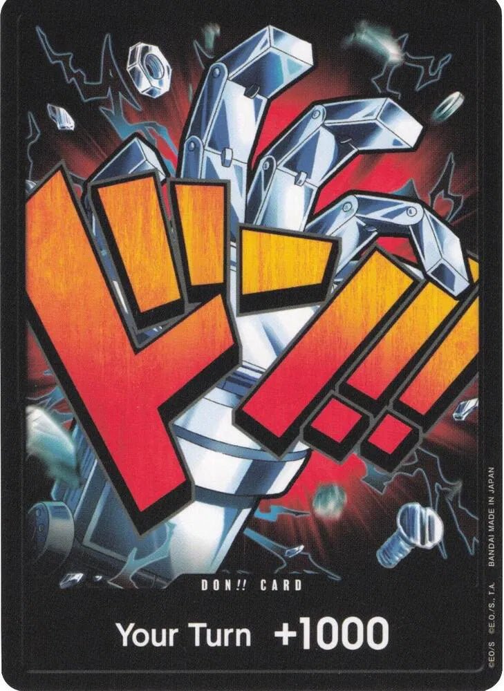 DON!! Card (Eustass "Captain" Kid) Premium Booster DON!! by Schmutzfink TCG on MYNTED