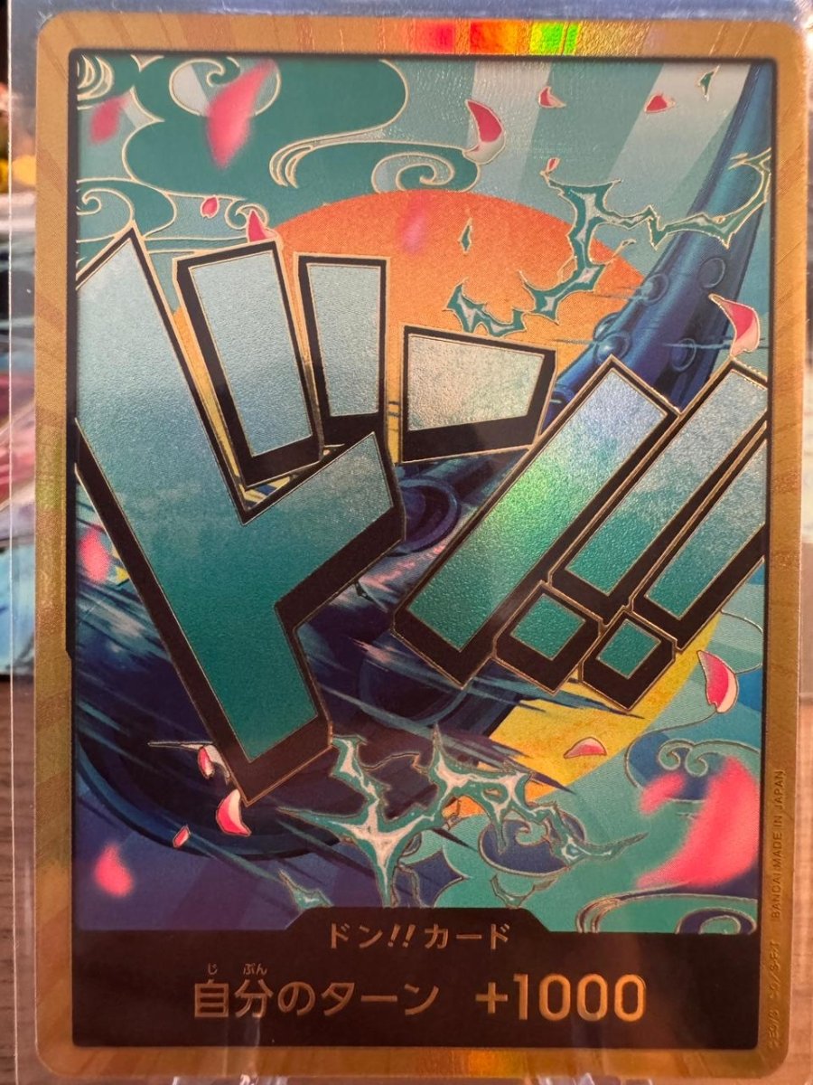 DON !! Card [Gold Frame] (Yamato) ONE PIECE Card The Best PRB - 01 Japanese by Desert Pirates on MYNTED