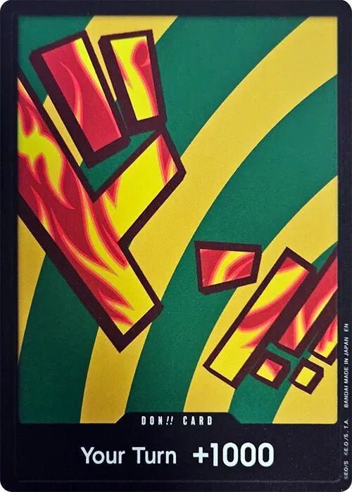 DON!! Card (Hannyabal) Premium Booster -The Best- Vol. 2 DON!! (FOIL) by Fabio’s Black Box on MYNTED