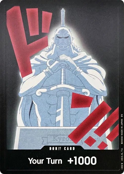 DON!! Card (Kyros) Premium Booster -The Best- Vol. 2 DON!! (FOIL) by Fabio’s Black Box on MYNTED