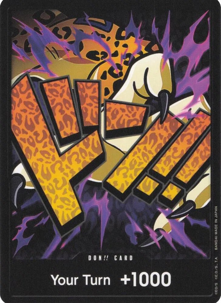 DON!! Card (Rob Lucci) Premium Booster DON!! by Schmutzfink TCG on MYNTED