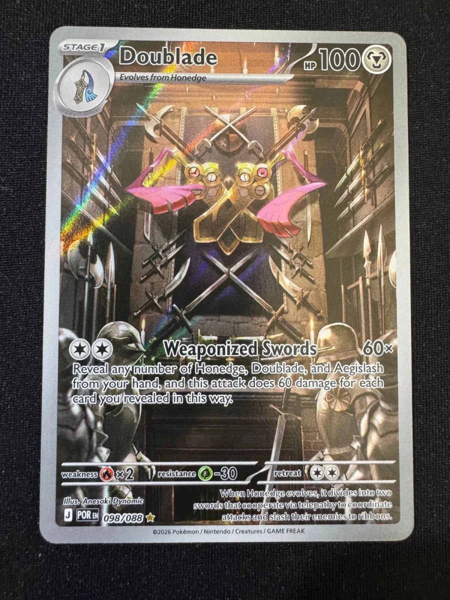 Doublade 98 - Pokémon Perfect Order | Holo NM by Desert Pirates on MYNTED
