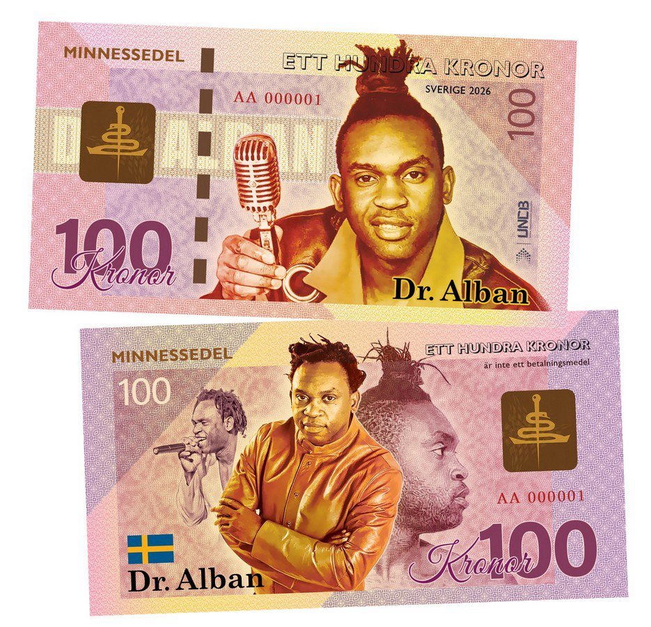 Dr. Alban - 100 Croner UNCB banknote by UNCB on MYNTED