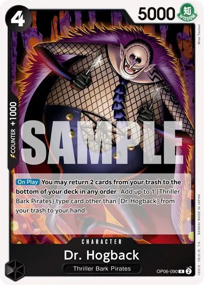 Dr. Hogback Wings of the Captain R OP06 - 090 by Schmutzfink TCG on MYNTED