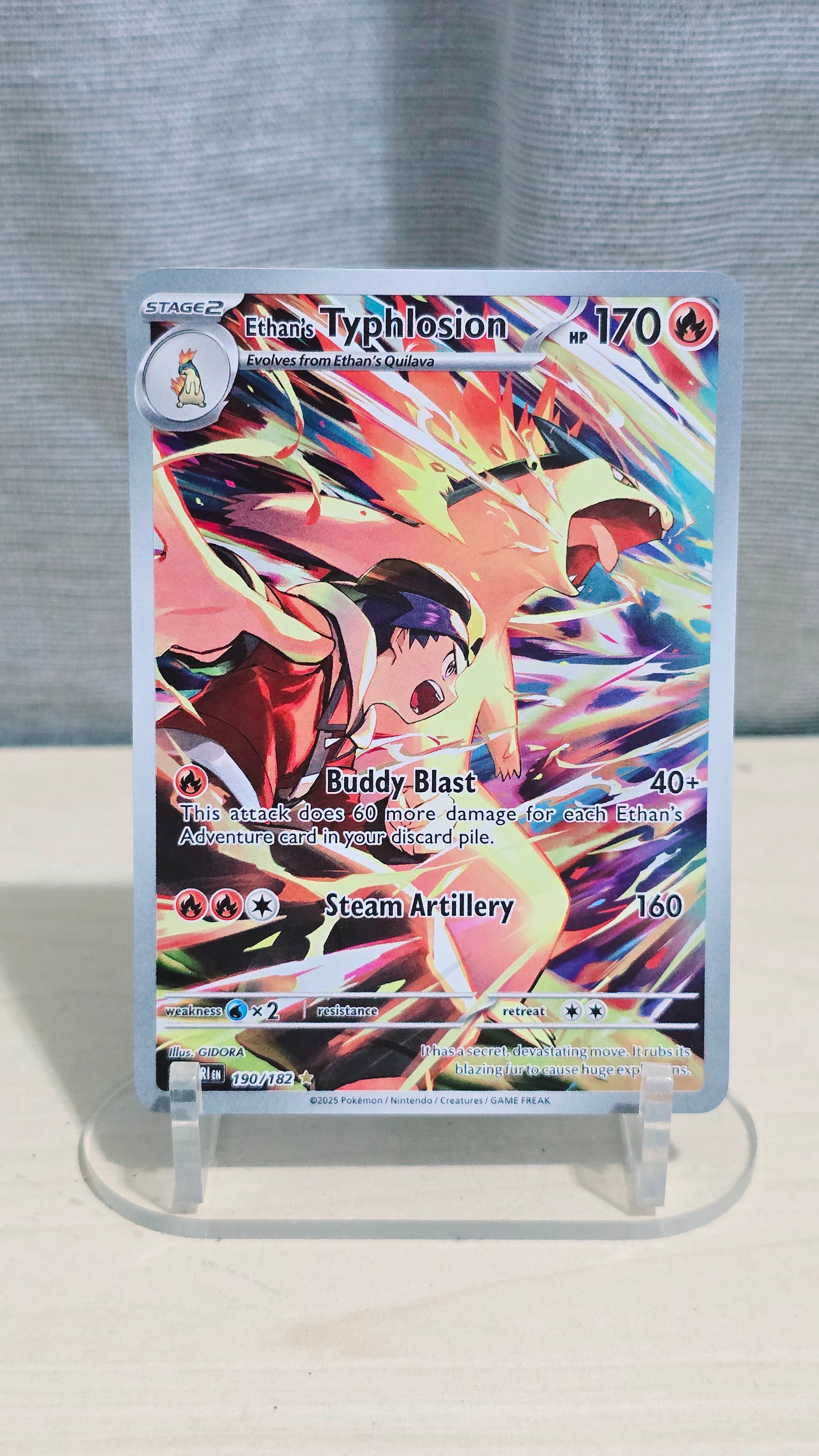 Ethan's Typhlosion - Destined Rivals - IR 190/182 - English